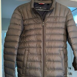 Tommy Hilfiger men’s small- natural down packable coat